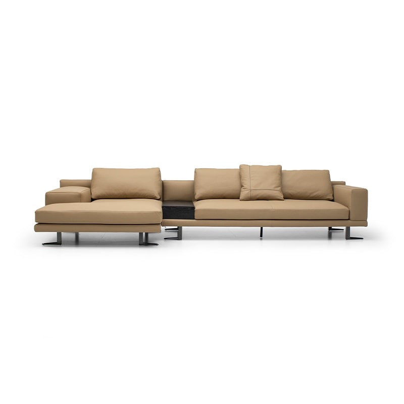 SF0196 Belt Sofa [Full Genuine Leather]|