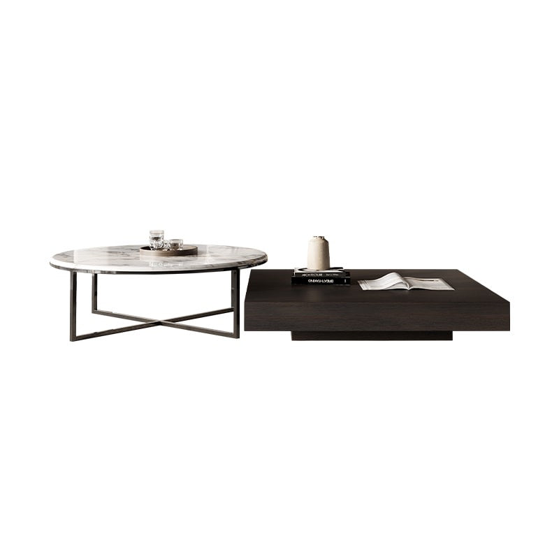 WJ3162 Square and Round Combination Coffee Table