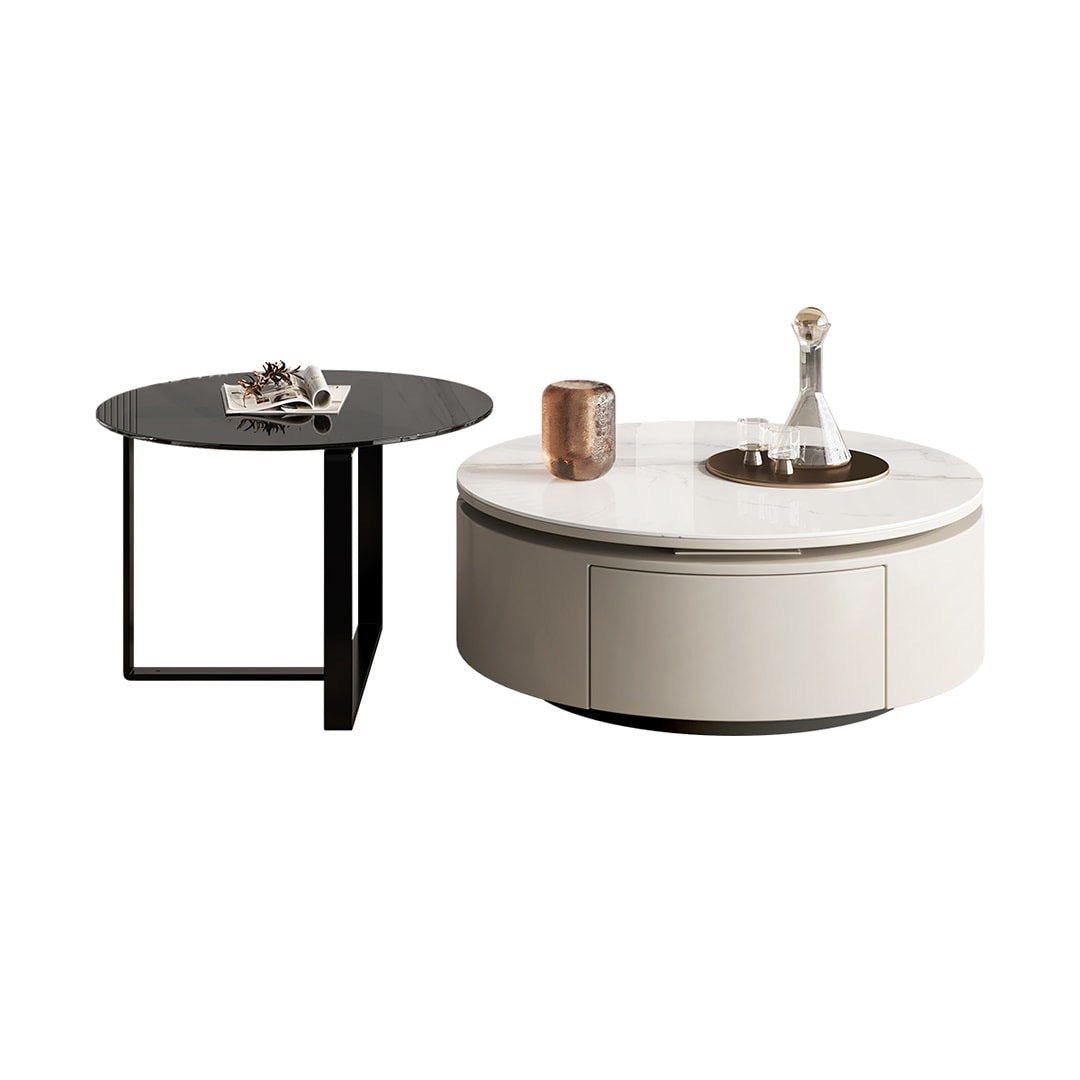 GZW8026 large and small round combination coffee table