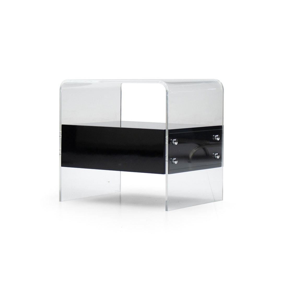 GZBC33 Acrylic Suspended Bedside Table