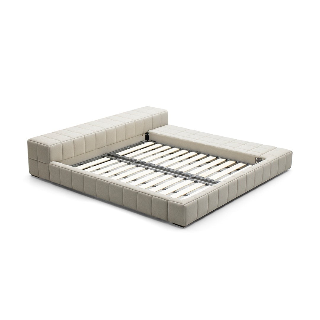 C9096 tatami bread bed [fabric bed] [steel and wood rib frame]