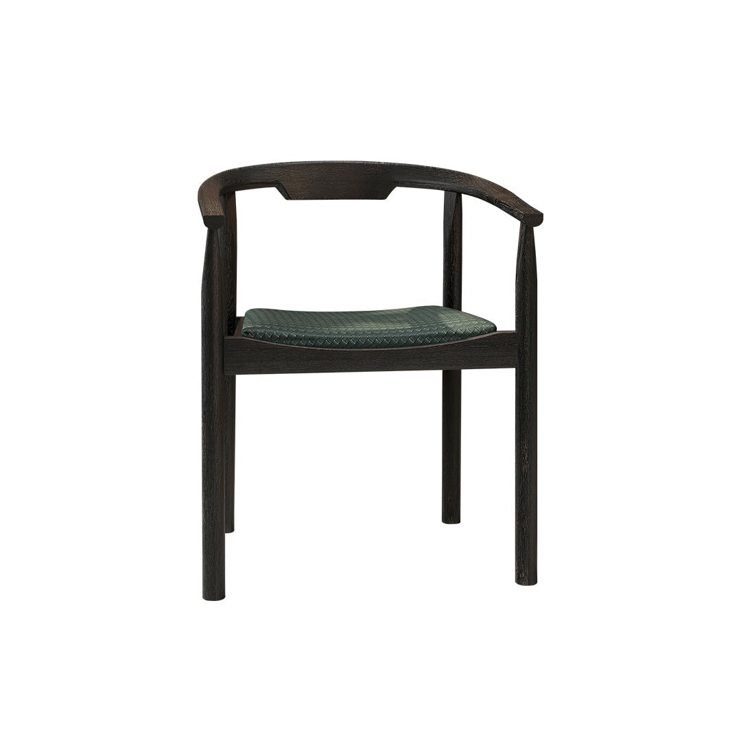 GZC2034 woven leather dining chair