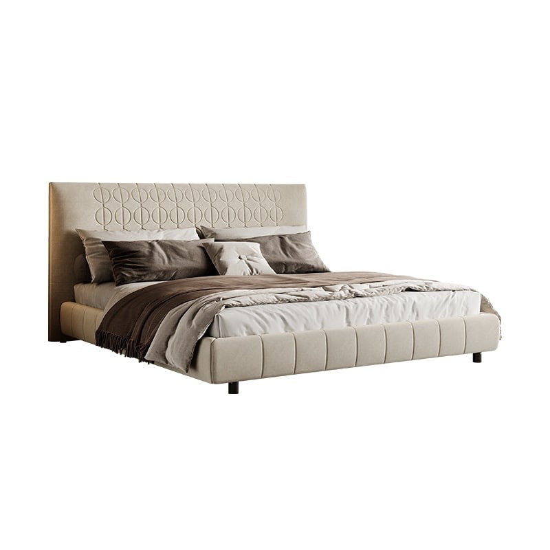 C9072 Minotti Curtis Bed [Fabric Bed] [Steel Wood Laminated Frame]